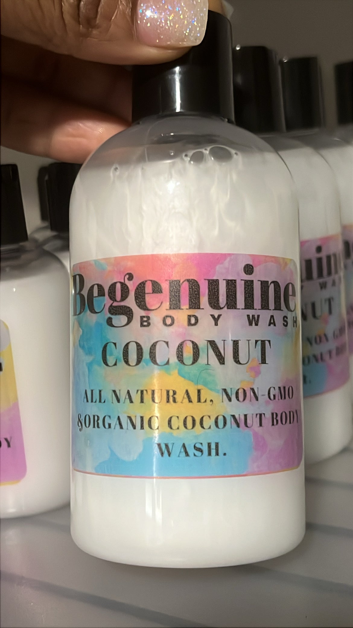 Coconut body wash 8oz